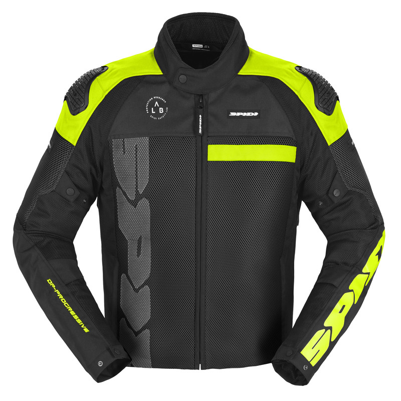 Spidi FLASH EVO H2OUT Motorcycle Jacket - Yellow Fluo