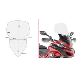 Pare-brise Givi D7406ST...