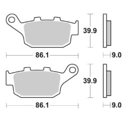 Sintered Rear Brake Pads...