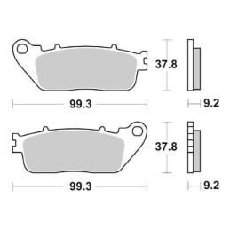 Sintered Rear Brake Pads...