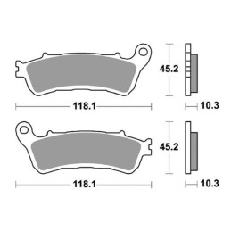 Sintered Rear Brake Pads...