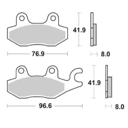 Sintered Rear Brake Pads...