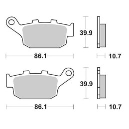 Sintered Rear Brake Pads...