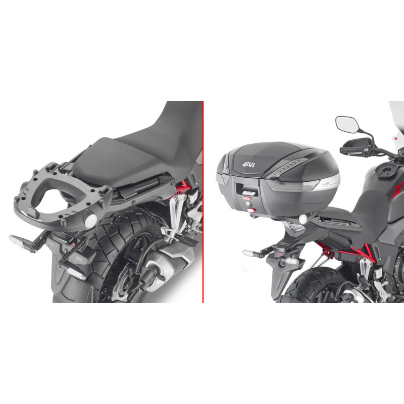 Givi Fz Porte Bagages Arri Re Pour Montage Monokey Et Monolock Top