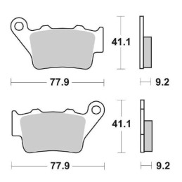 Sintered Rear Brake Pads...