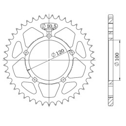 Steel Crown Pitch 525 Z 41...