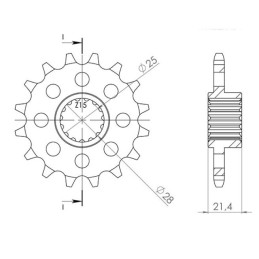 Sprocket Step 525 Z 17...