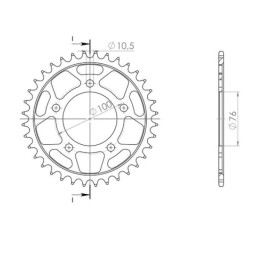 Steel Crown Pitch 525 Z 41...