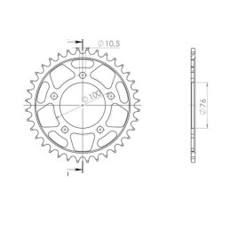 Steel Crown Pitch 525 Z 42...