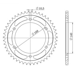 Steel Crown Pitch 525 Z 41...