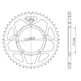 Aluminum Crown Pitch 520 Z...