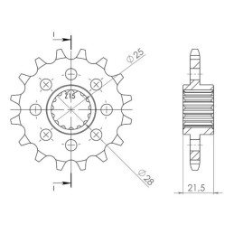 Sprocket Step 525 Z 17...