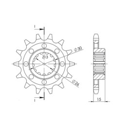 Sprocket Step 520 Z 17...