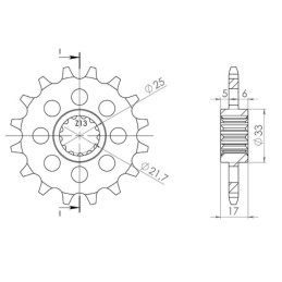 Sprocket Step 520 Z 15...