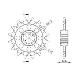 Sprocket Step 520 Z 17...