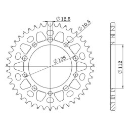 Steel Crown Pitch 520 Z 38...