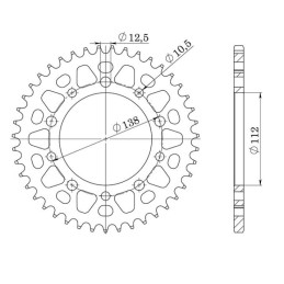 Steel Crown Pitch 520 Z 43...