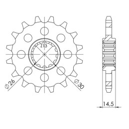 Sprocket Step 525 Z 16...