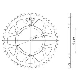 Steel Crown Pitch 520 Z 42...