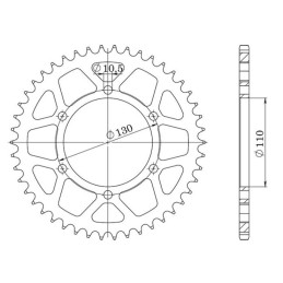 Steel Crown Pitch 520 Z 42...