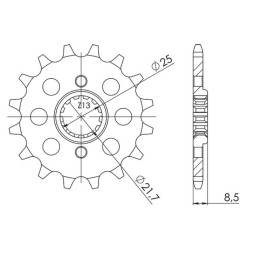 Sprocket Step 520 Z 14...