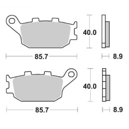 Sintered Rear Brake Pads...