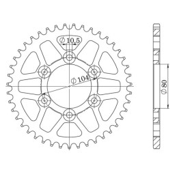 Steel Crown Pitch 525 Z 41...