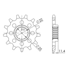 Sprocket Step 520 Z 16...