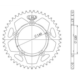 Steel Crown Pitch 525 Z 47...