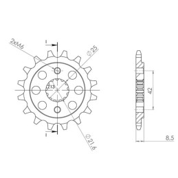 Sprocket Step 520 Z 15...