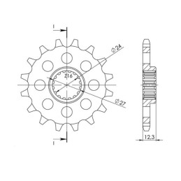 Sprocket Step 525 Z 17...