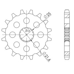 Sprocket Step 525 Z 17...