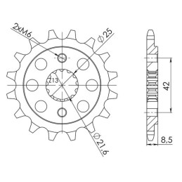 Sprocket Step 520 Z 17...