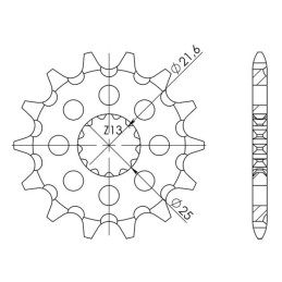 Sprocket Step 520 Z 16...