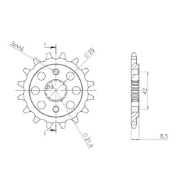 Sprocket Step 520 Z 16...