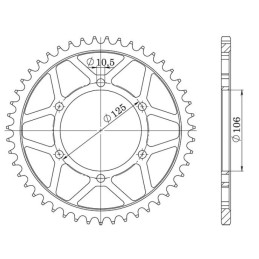 Steel Crown Pitch 525 Z 50...