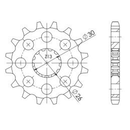 Sprocket Step 530 Z 18...