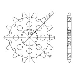 Sprocket Step 520 Z 14...