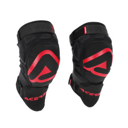 Acerbis Soft Knee Guards Red