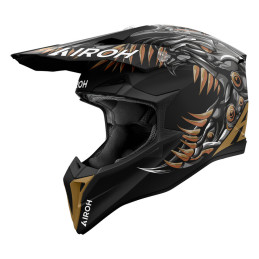 Casco Airoh Wraaap Cyborg...