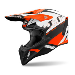 Casque Airoh Wraaap Orange Mat