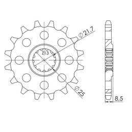 Sprocket Step 525 Z 15...