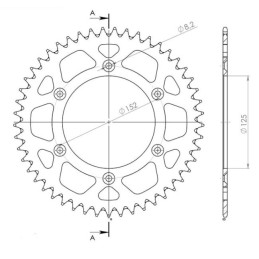 Aluminum Crown Pitch 520 Z...