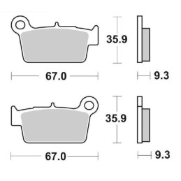 Sintered Rear Brake Pads...