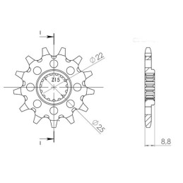 Sprocket Step 520 Z 13...