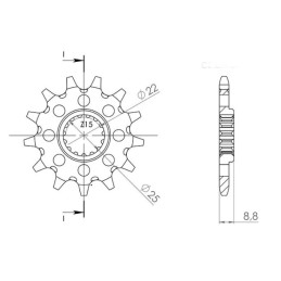 Sprocket Step 520 Z 14...