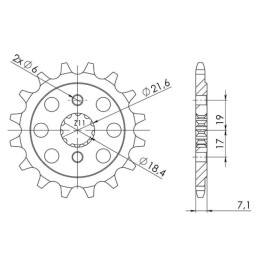 Sprocket Step 520 Z 14...