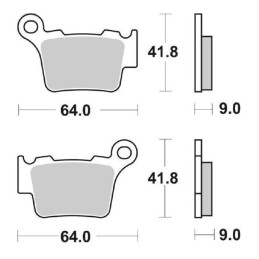 Sintered Rear Brake Pads...