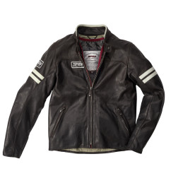 Veste Spidi vintage marron...