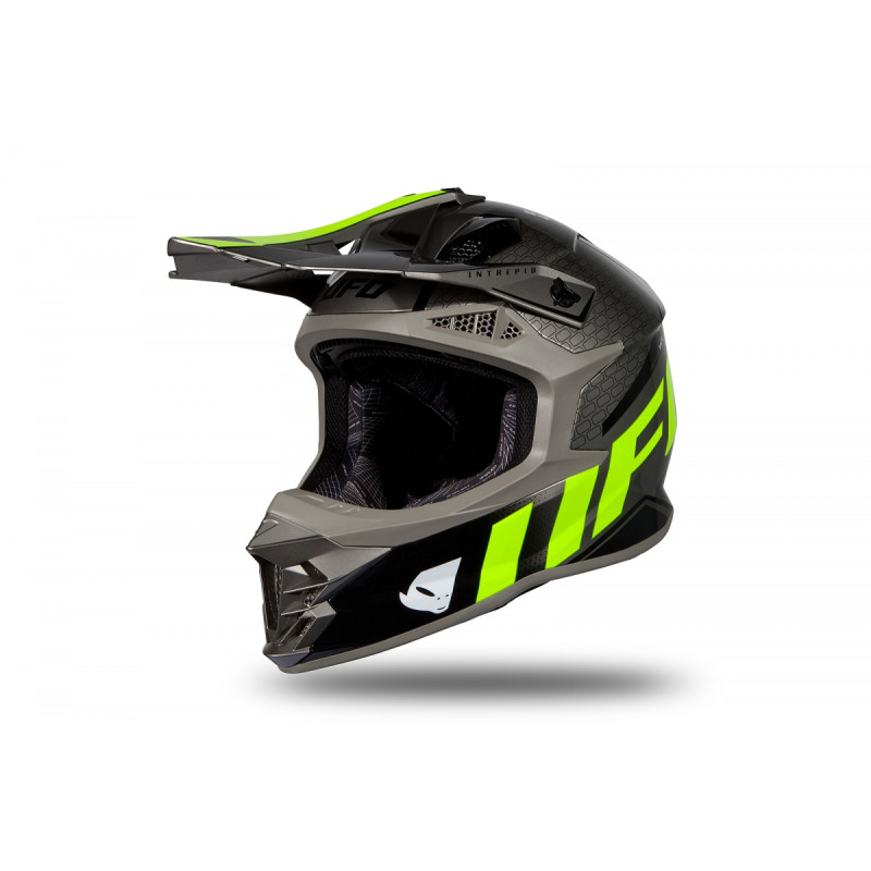 Casco Moto Cross Enduro Airoh WRAAP Street Grigio Metal Lucido